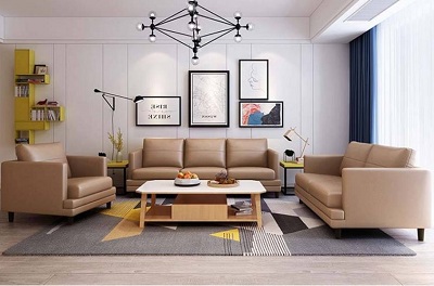 Ghế sofa da dang ghế văng sang trọng GSF110 vẻ đẹp hiện đại