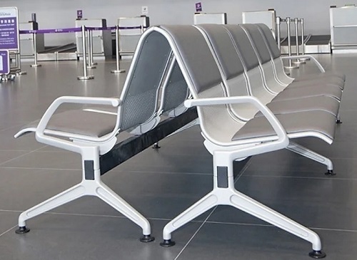 Ghế Gauss Chair KUB 201 FM thép đột lỗ nệm bọc da